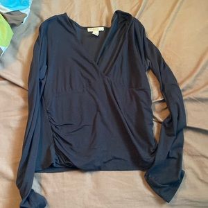 Black long sleeve shirt